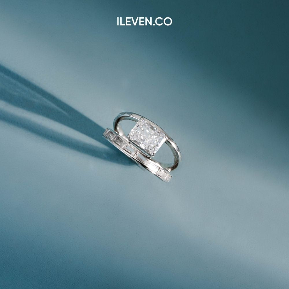 NHẪN CẮT DÂY CHUYỀN MÃI MÃI – ĐƯỢC CHẾ TẠO BẠC STERLING VỚI TRIPLESHIELD™