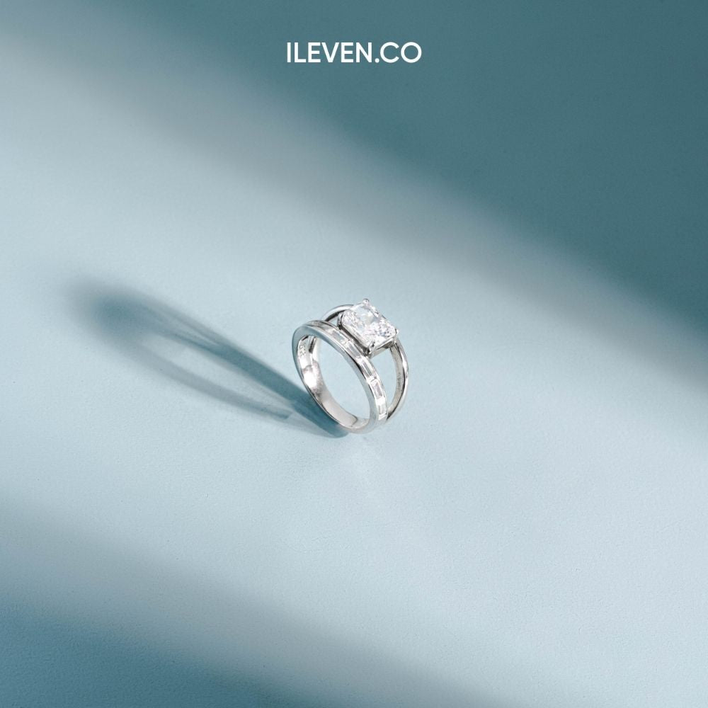 NHẪN CẮT DÂY CHUYỀN MÃI MÃI – ĐƯỢC CHẾ TẠO BẠC STERLING VỚI TRIPLESHIELD™