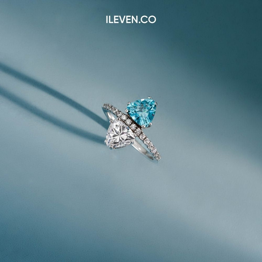 NHẪN XANH DUALITY - ĐƯỢC CHẾ TẠO BẰNG BẠC STERLING VỚI TRIPLESHIELD™