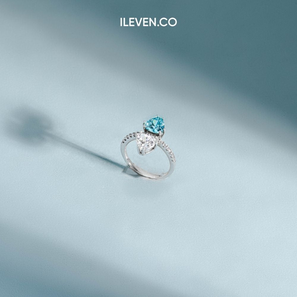 NHẪN XANH DUALITY - ĐƯỢC CHẾ TẠO BẰNG BẠC STERLING VỚI TRIPLESHIELD™