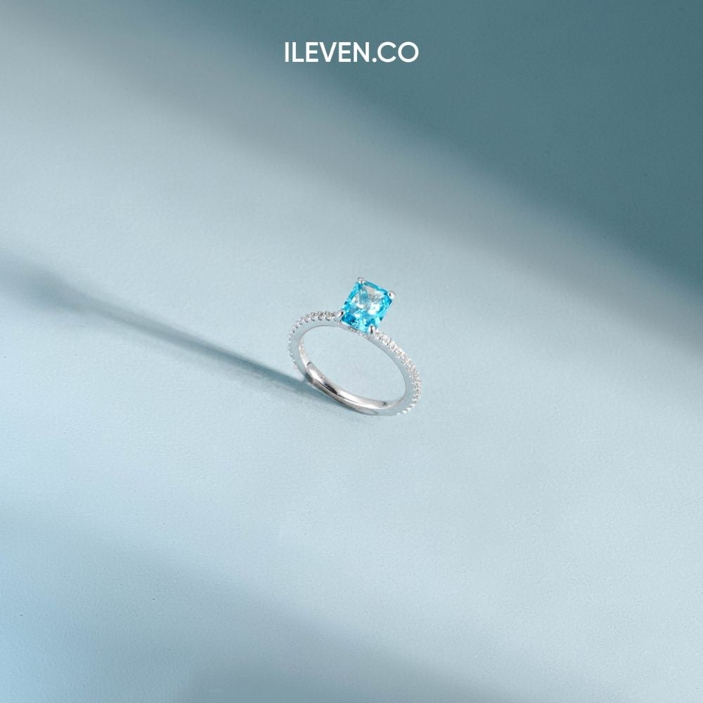 NHẪN GLACIER – ĐƯỢC CHẾ TẠO BẰNG BẠC STERLING VỚI TRIPLESHIELD™