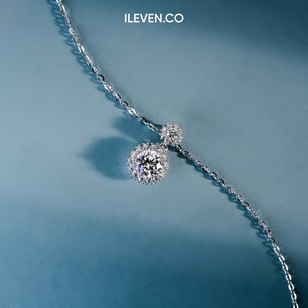 VÒNG CỔ HALO KÉP LUMINA – ĐƯỢC CHẾ TẠO BẠC STERLING VỚI TRIPLESHIELD™