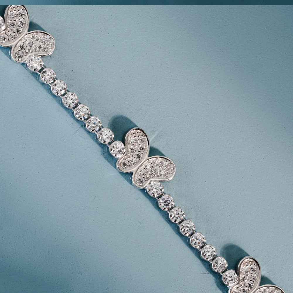 VÒNG TAY BAY MỀM MẠI - ĐƯỢC CHẾ TẠO BẰNG BẠC STERLING VỚI TRIPLESHIELD™