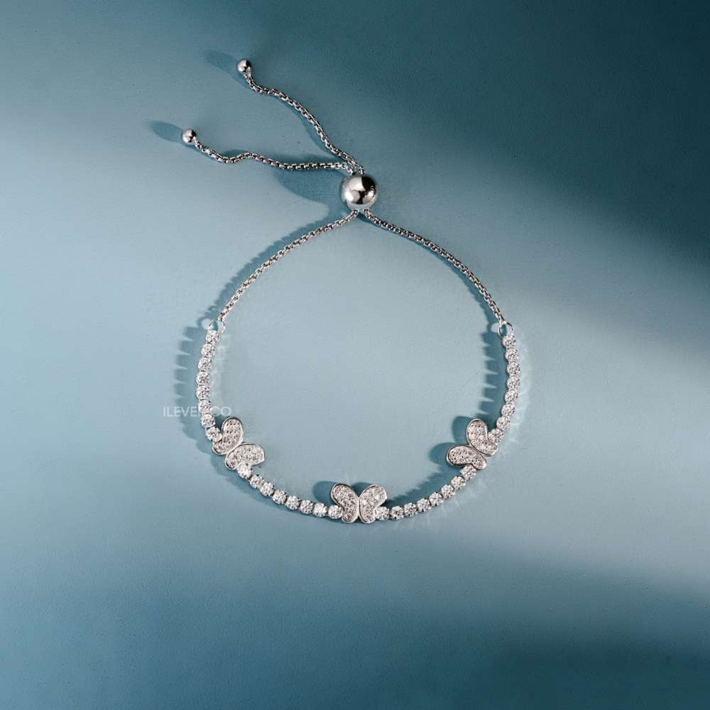 VÒNG TAY BAY MỀM MẠI - ĐƯỢC CHẾ TẠO BẰNG BẠC STERLING VỚI TRIPLESHIELD™