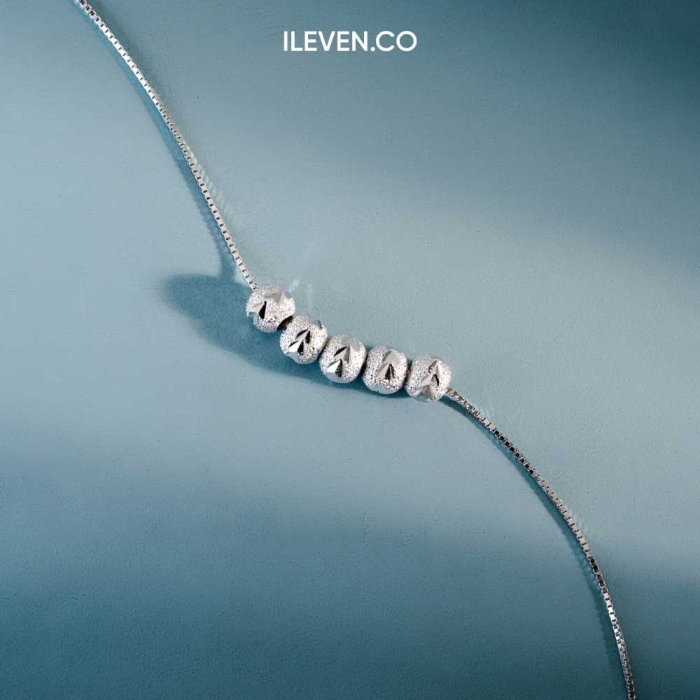 VÒNG CỔ QUẢ CẦU BẠC – ĐƯỢC CHẾ TẠO BẰNG BẠC STERLING VỚI TRIPLESHIELD™