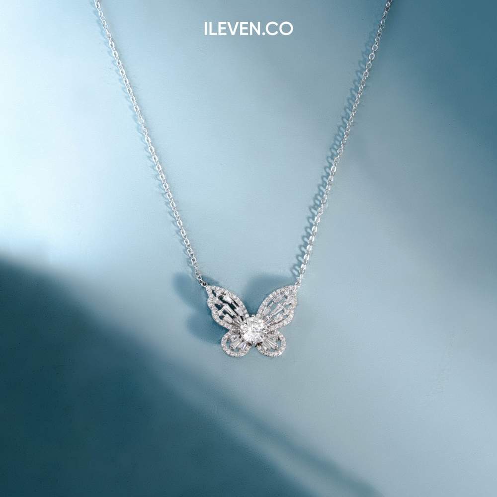 DÂY CHUYỀN BƯỚM CELESTIA – ĐƯỢC CHẾ TẠO BẠC STERLING VỚI TRIPLESHIELD™