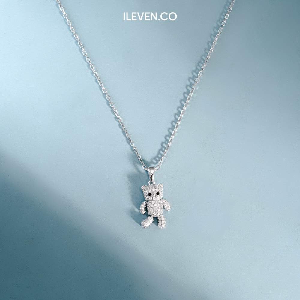 DÂY CHUYỀN GẤU BÔNG – ĐƯỢC CHẾ TẠO BẰNG BẠC STERLING VỚI TRIPLESHIELD™