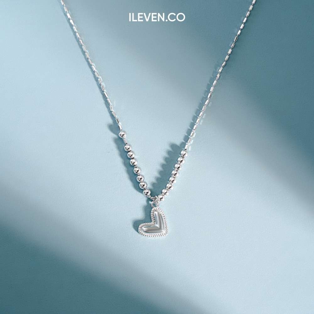 DÂY CHUYỀN TRÁI TIM ĐẬM ĐẬM – ĐƯỢC CHẾ TẠO BẰNG BẠC STERLING VỚI TRIPLESHIELD™