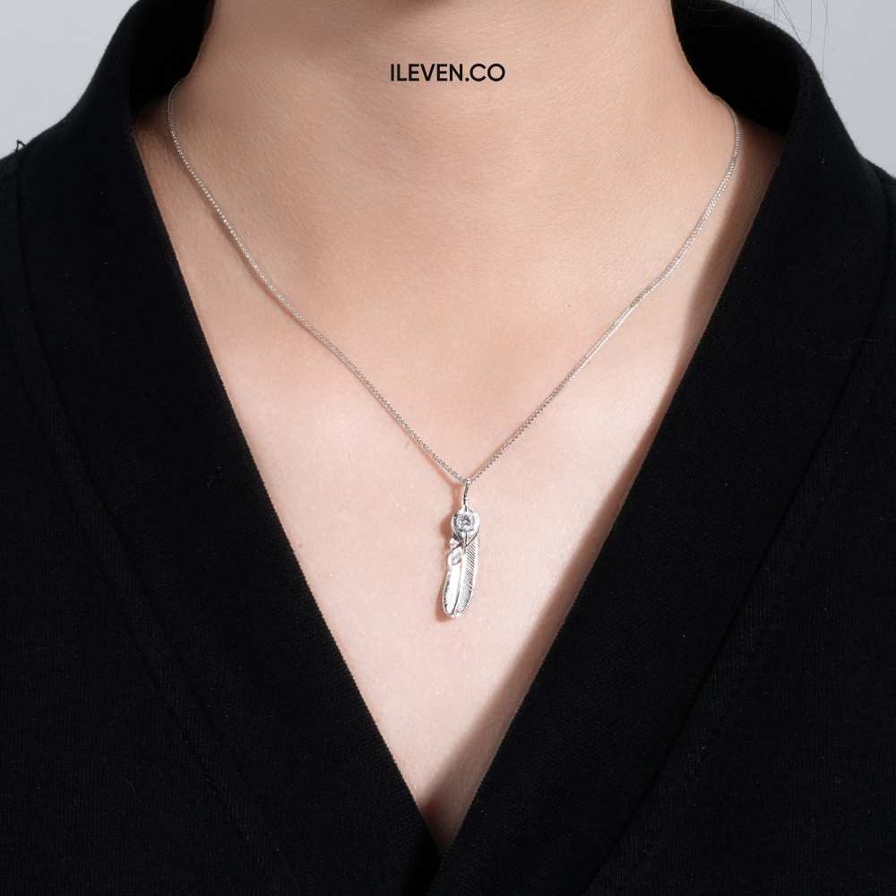 VÒNG CỔ LÔNG VĨNH CỬU – ĐƯỢC CHẾ TẠO BẠC STERLING VỚI TRIPLESHIELD™