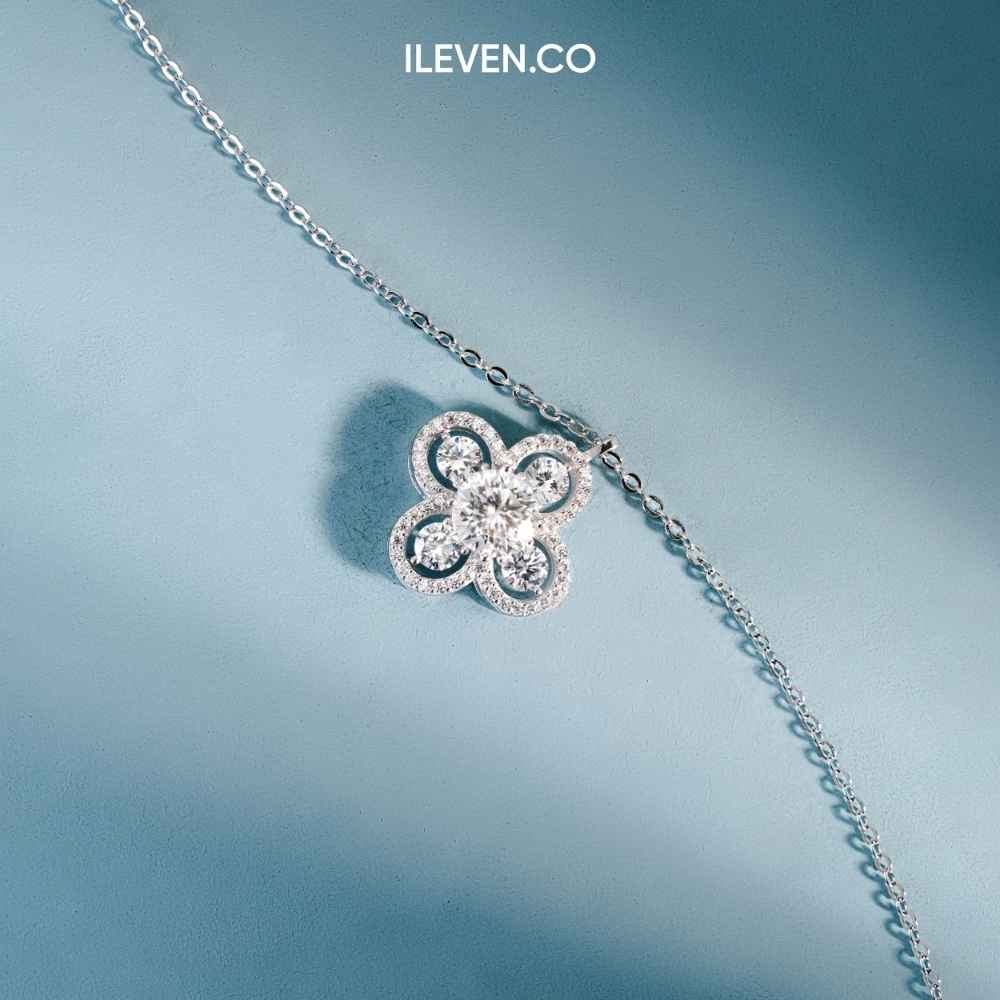 DÂY CHUYỀN LUMINA CLOVER – ĐƯỢC CHẾ TẠO BẰNG BẠC STERLING VỚI TRIPLESHIELD™