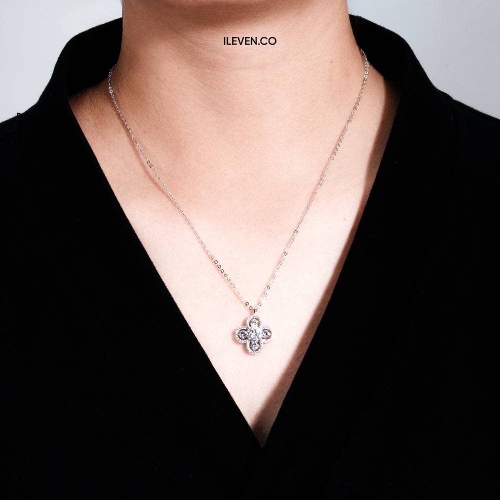 DÂY CHUYỀN LUMINA CLOVER – ĐƯỢC CHẾ TẠO BẰNG BẠC STERLING VỚI TRIPLESHIELD™