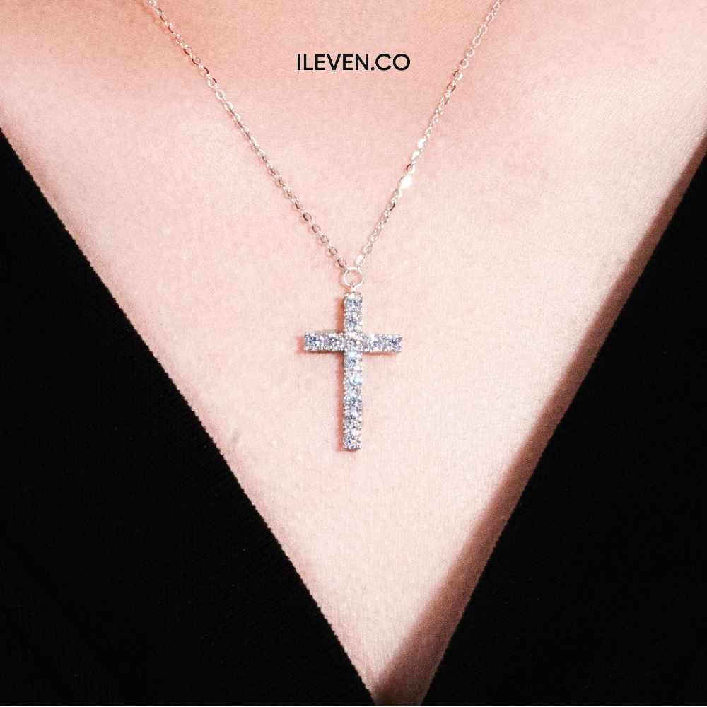 DÂY CHUYỀN THẬP TỰ GIÁ THẦN – ĐƯỢC CHẾ TẠO BẠC STERLING VỚI TRIPLESHIELD™