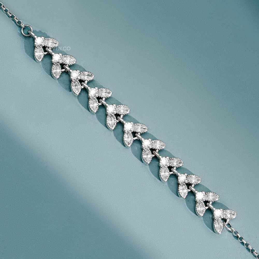 VÒNG TAY EVERLEAF – ĐƯỢC CHẾ TẠO BẰNG BẠC STERLING VỚI TRIPLESHIELD™