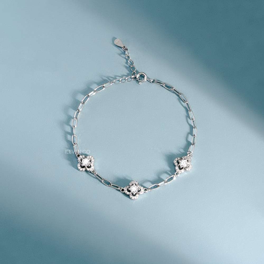 TRIPLE LUCK CHAIN BRACELET – CRAFTED IN STERLING SILVER WITH TRIPLESHIELD™