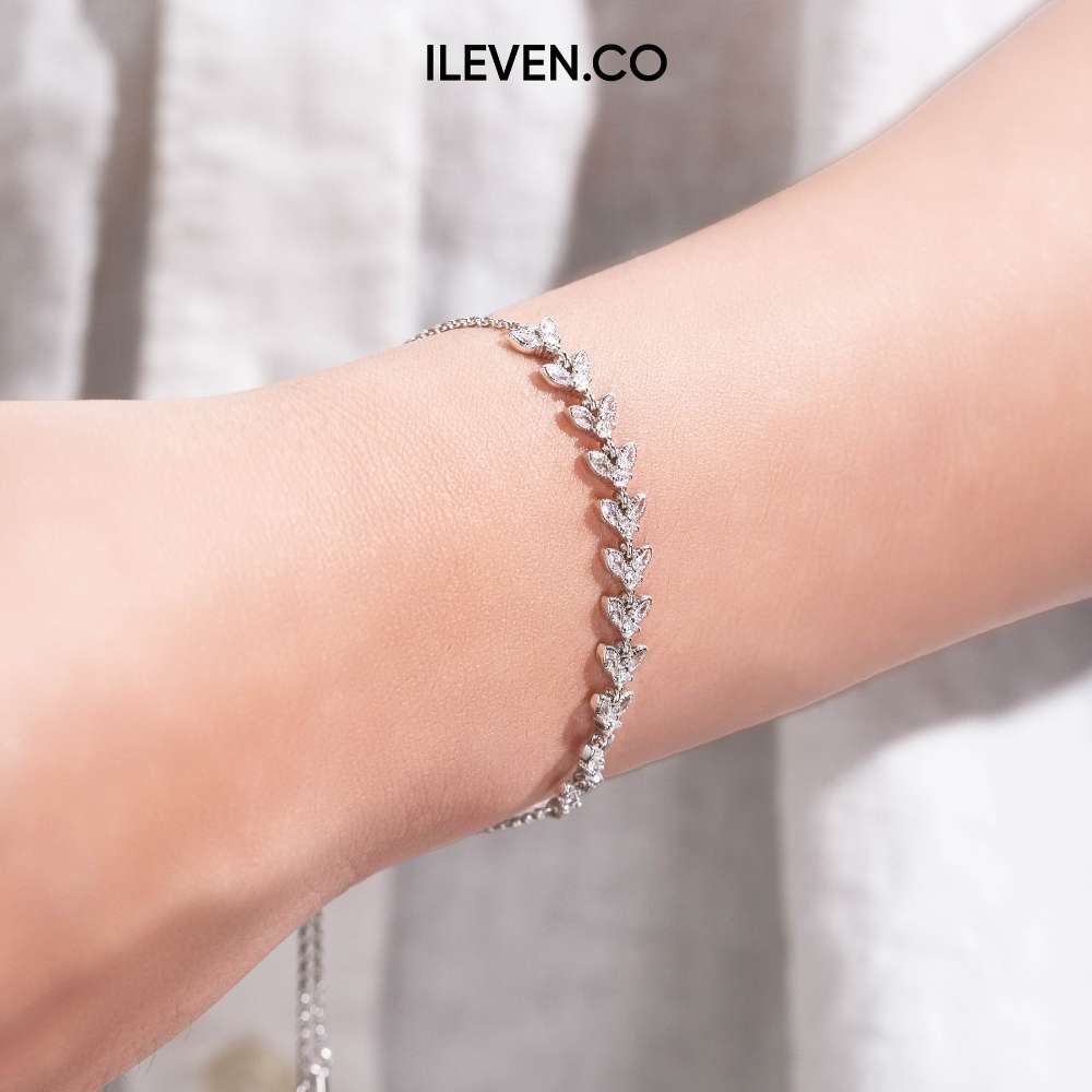 VÒNG TAY EVERLEAF – ĐƯỢC CHẾ TẠO BẰNG BẠC STERLING VỚI TRIPLESHIELD™