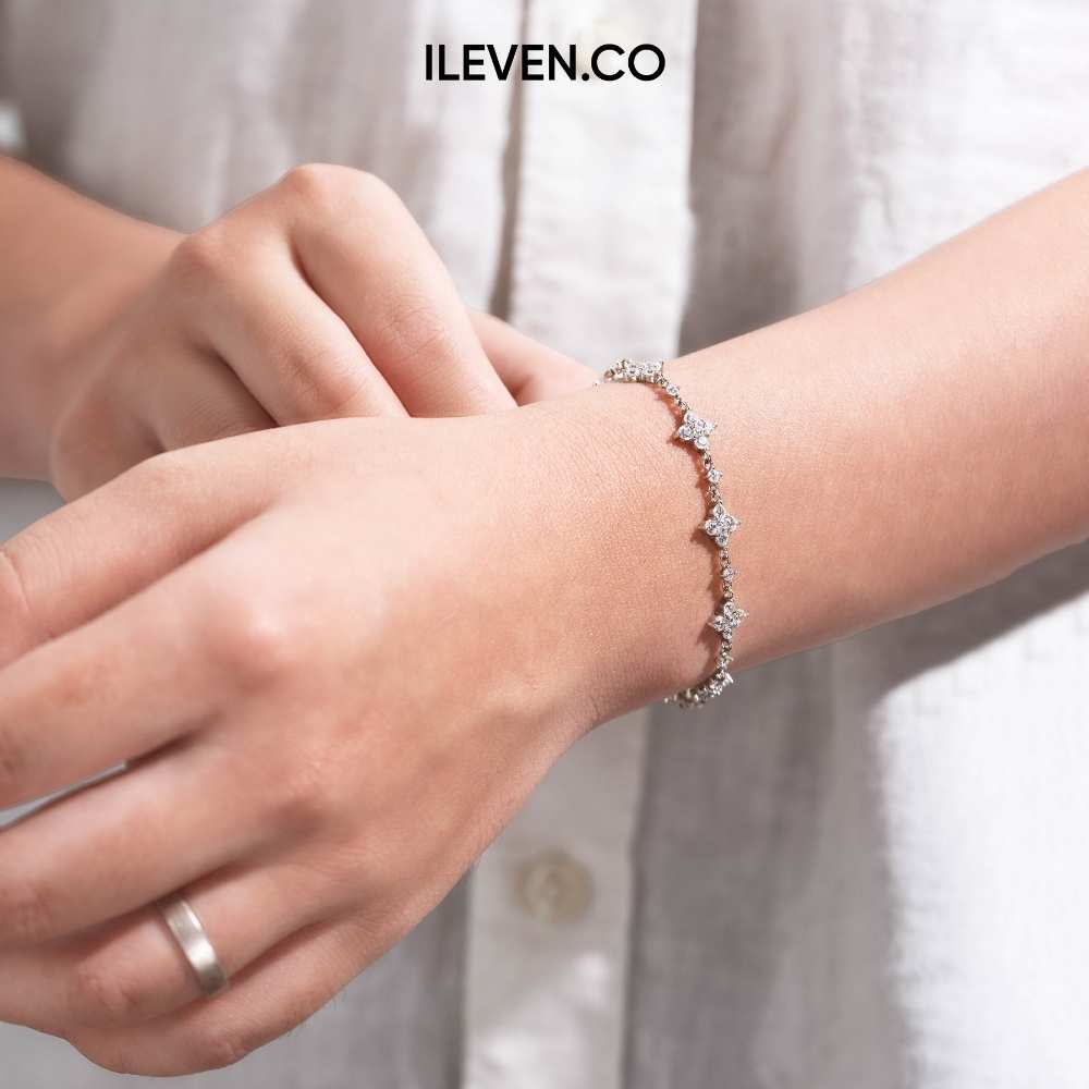 VÒNG TAY ETERNAL Clover Class – ĐƯỢC CHẾ TẠO BẰNG BẠC STERLING VỚI TRIPLESHIELD™