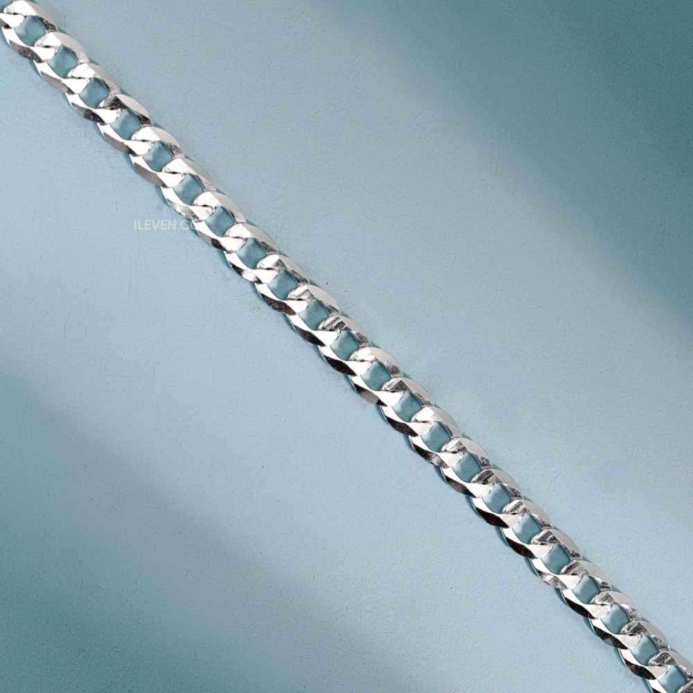 VÒNG TAY CỔ ĐIỂN CUBA 5MM - ĐƯỢC CHẾ TẠO BẠC STERLING VỚI TRIPLESHIELD™