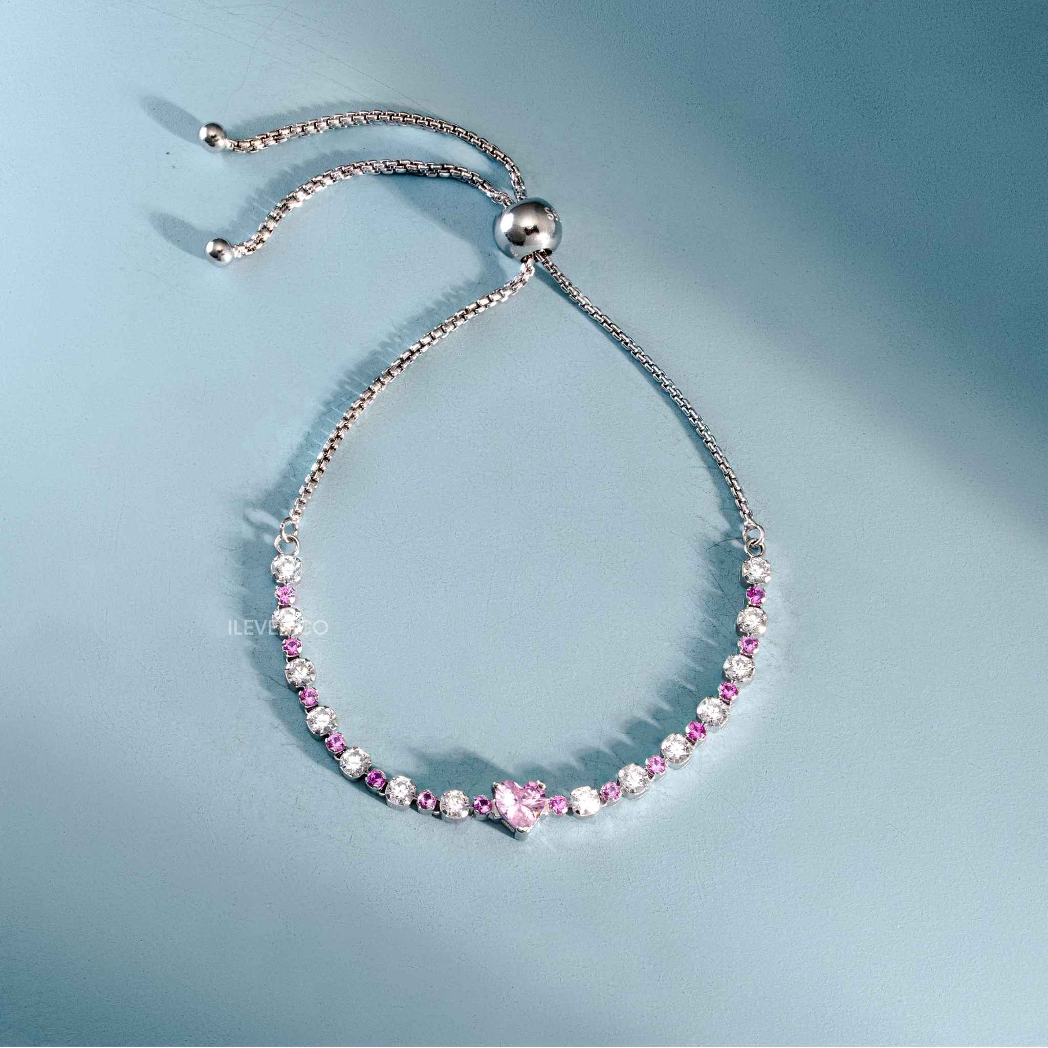 VÒNG TAY HEARTLINE - ĐƯỢC CHẾ TẠO BẰNG BẠC STERLING VỚI TRIPLESHIELD™