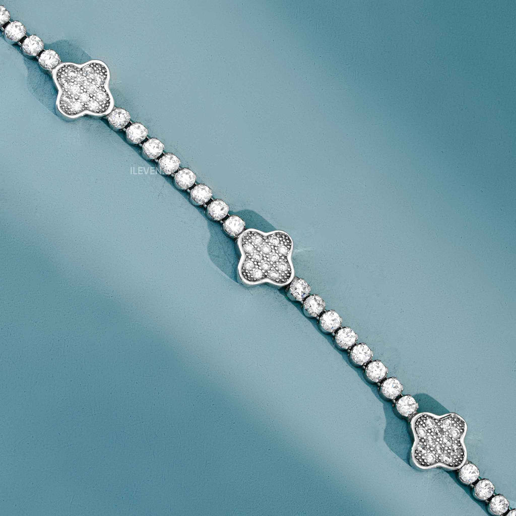 VÒNG TAY FOUR GRACE - ĐƯỢC CHẾ TẠO BẠC STERLING VỚI TRIPLESHIELD™