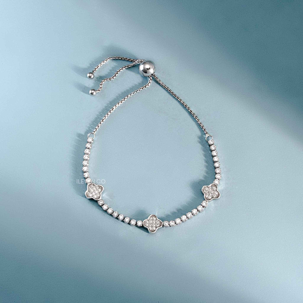 VÒNG TAY FOUR GRACE - ĐƯỢC CHẾ TẠO BẠC STERLING VỚI TRIPLESHIELD™