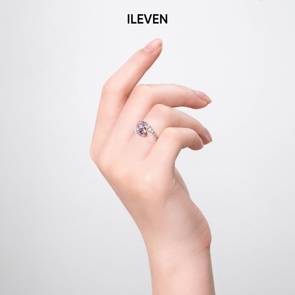ROMANCE DOU RING – CRAFTED IN STERLING SILVER