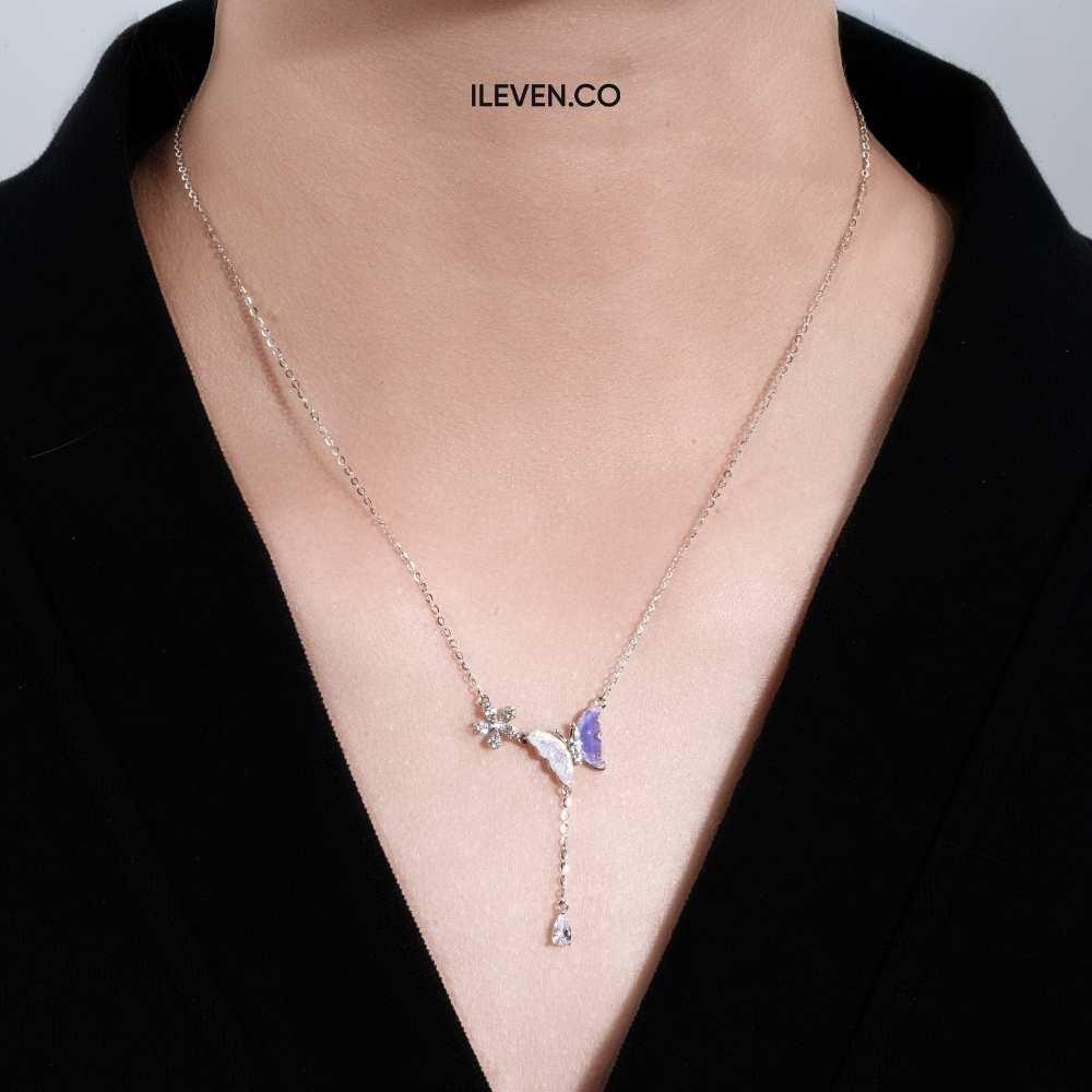 VÒNG CỔ CÁNH NGỌC TRAI – ĐƯỢC CHẾ TẠO BẠC STERLING VỚI TRIPLESHIELD™