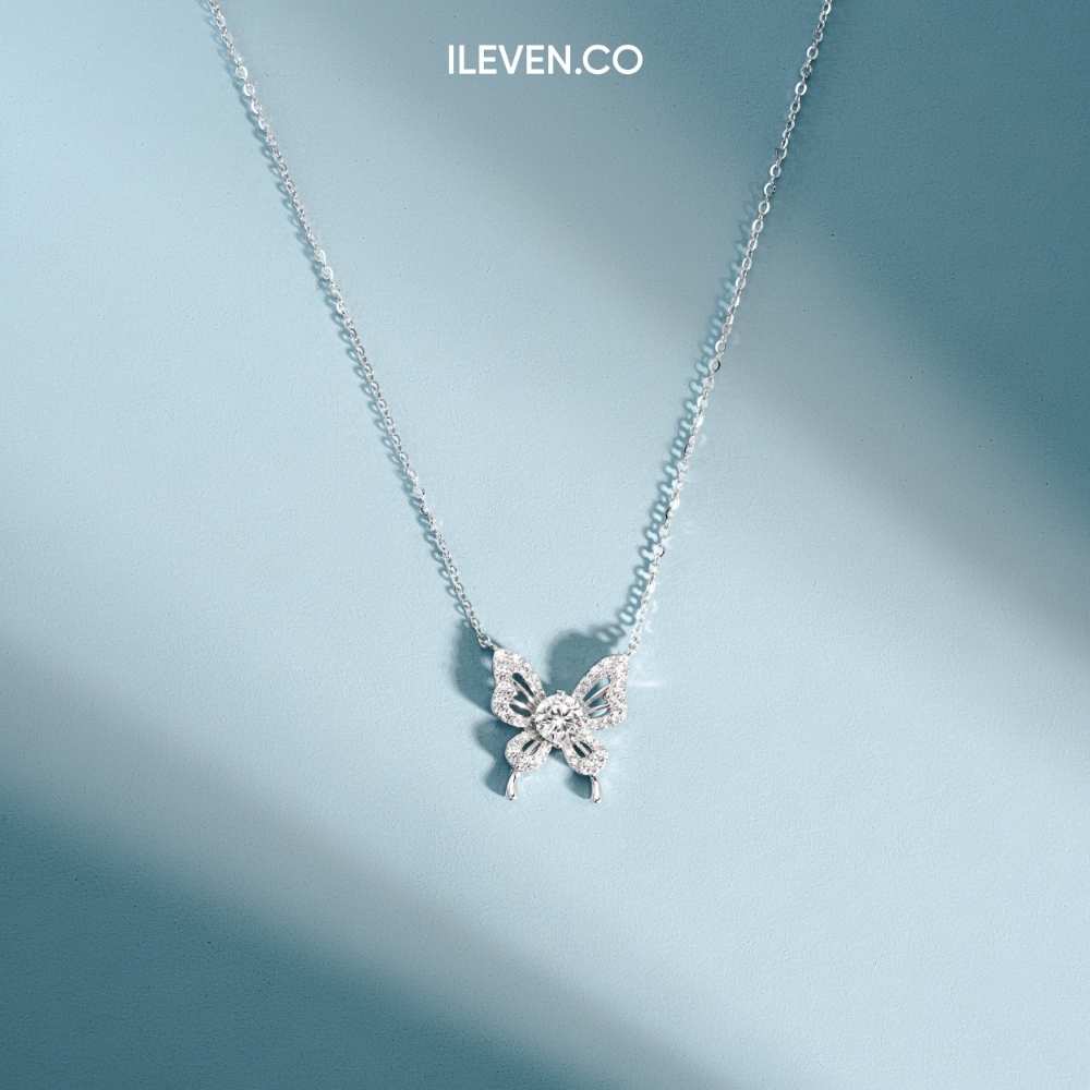 DÂY CHUYỀN BƯỚM PHÁT SÁNG – ĐƯỢC CHẾ TẠO BẠC STERLING VỚI TRIPLESHIELD™