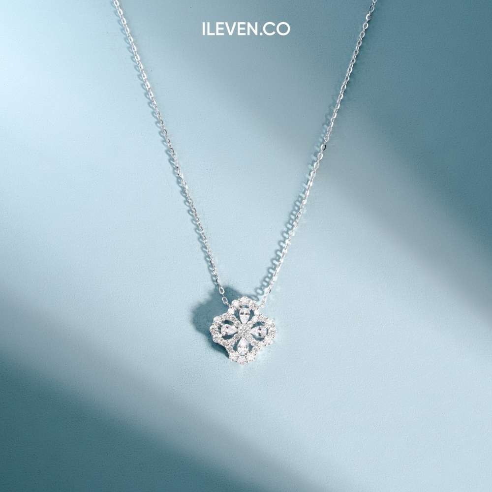 VÒNG CỔ PLATI BLOOM S – ĐƯỢC CHẾ TẠO BẠC STERLING VỚI TRIPLESHIELD™