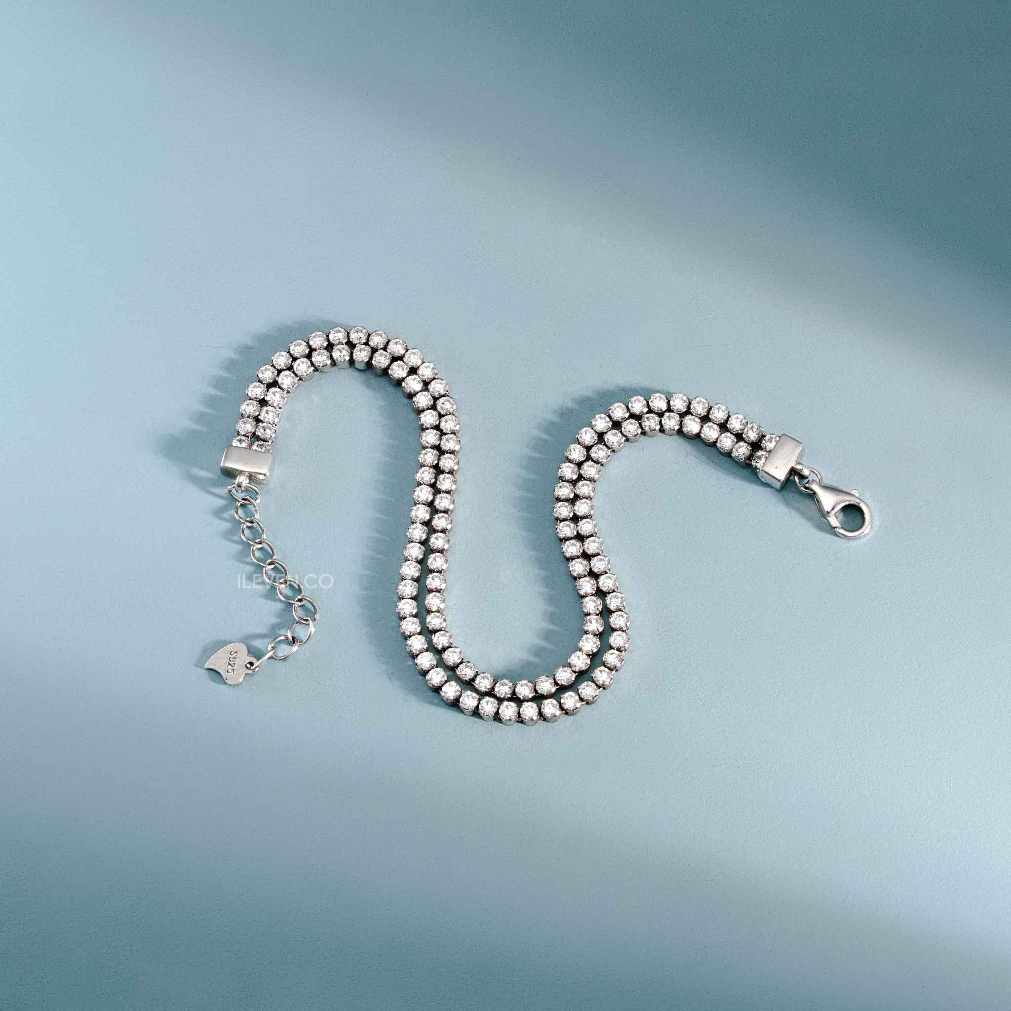 VÒNG TAY RADIANT DUO - ĐƯỢC CHẾ TẠO BẰNG BẠC STERLING VỚI TRIPLESHIELD™