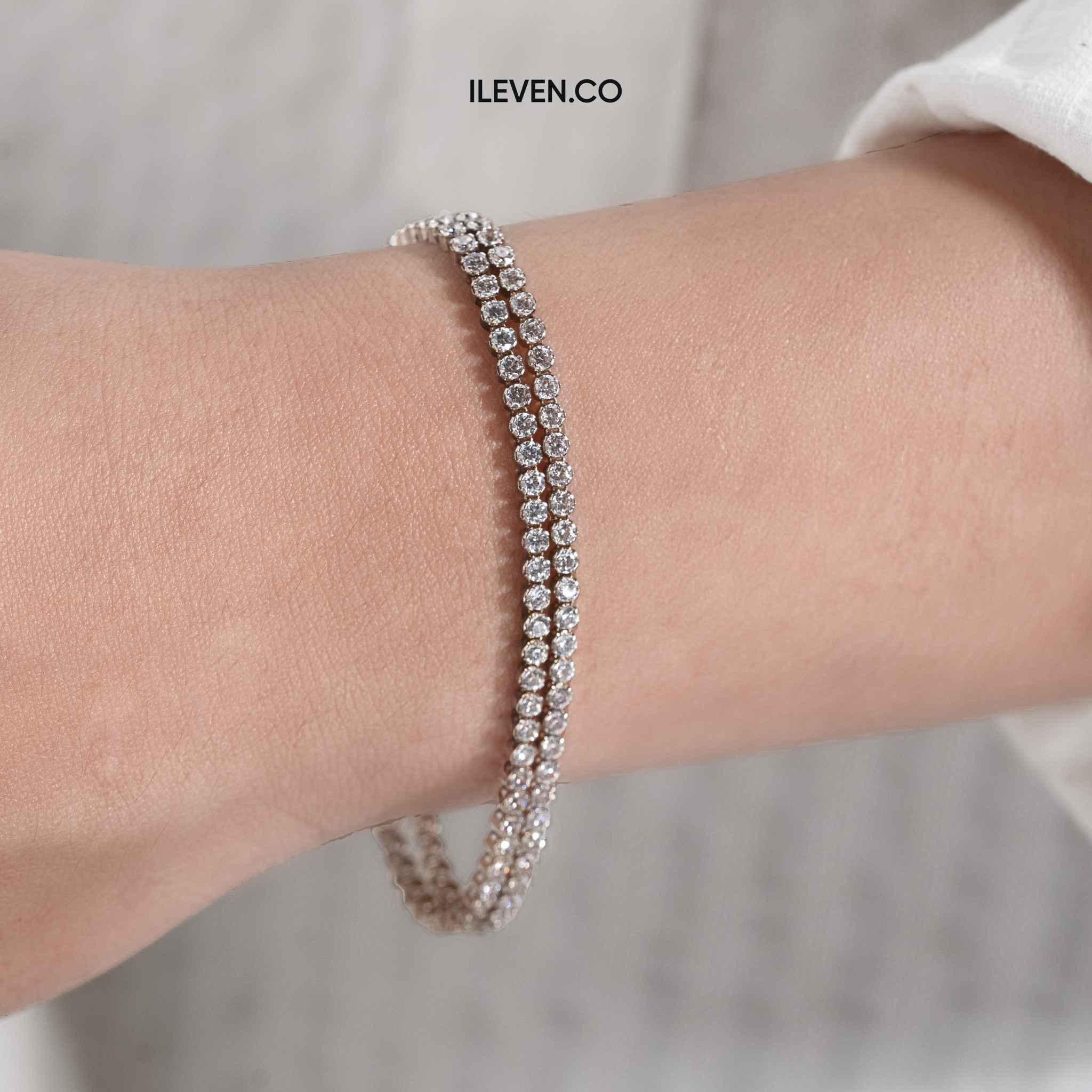 VÒNG TAY RADIANT DUO - ĐƯỢC CHẾ TẠO BẰNG BẠC STERLING VỚI TRIPLESHIELD™