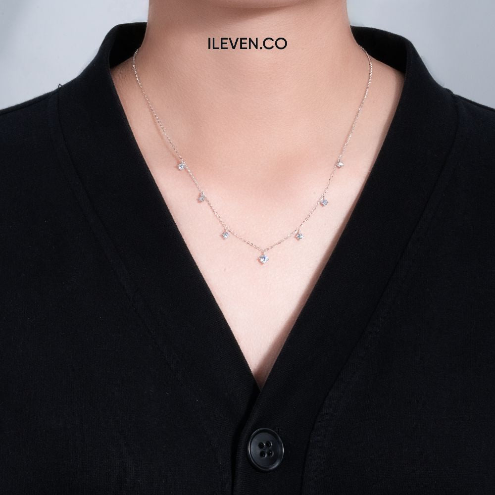 VÒNG CỔ STARLIGHT DROP – ĐƯỢC CHẾ TẠO BẠC STERLING VỚI TRIPLESHIELD™