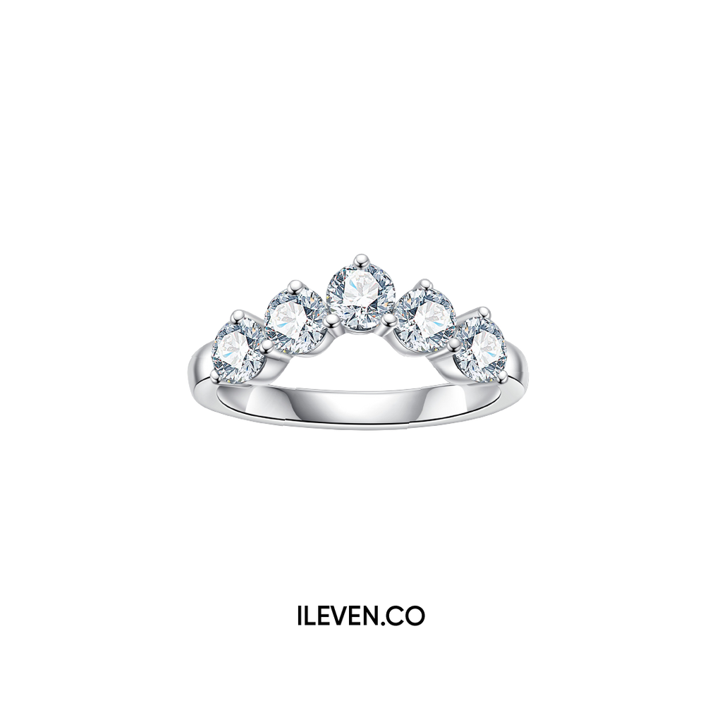 CROWN BRILLIANCE RING – CRAFTED IN STERLING SILVER WITH ETERNAGOLD™