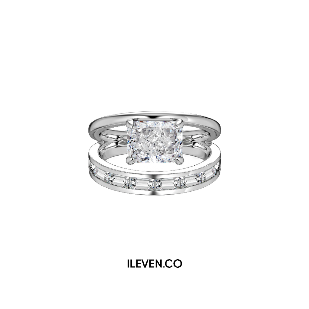 FOREVER BAND CUT RING – CRAFTED IN STERLING SILVER WITH TRIPLESHIELD™