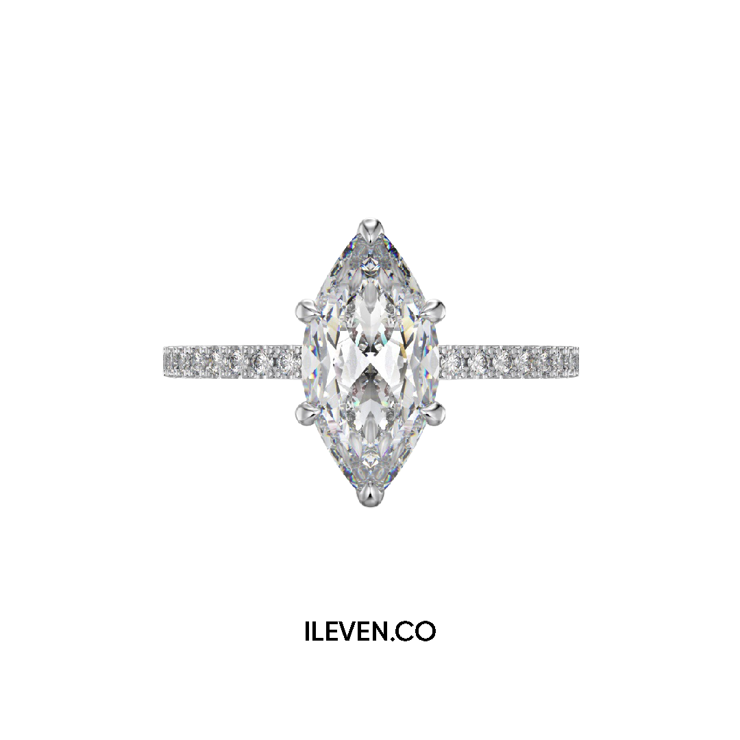 MARQUISE RING – CRAFTED IN STERLING SILVER WITH TRIPLESHIELD™