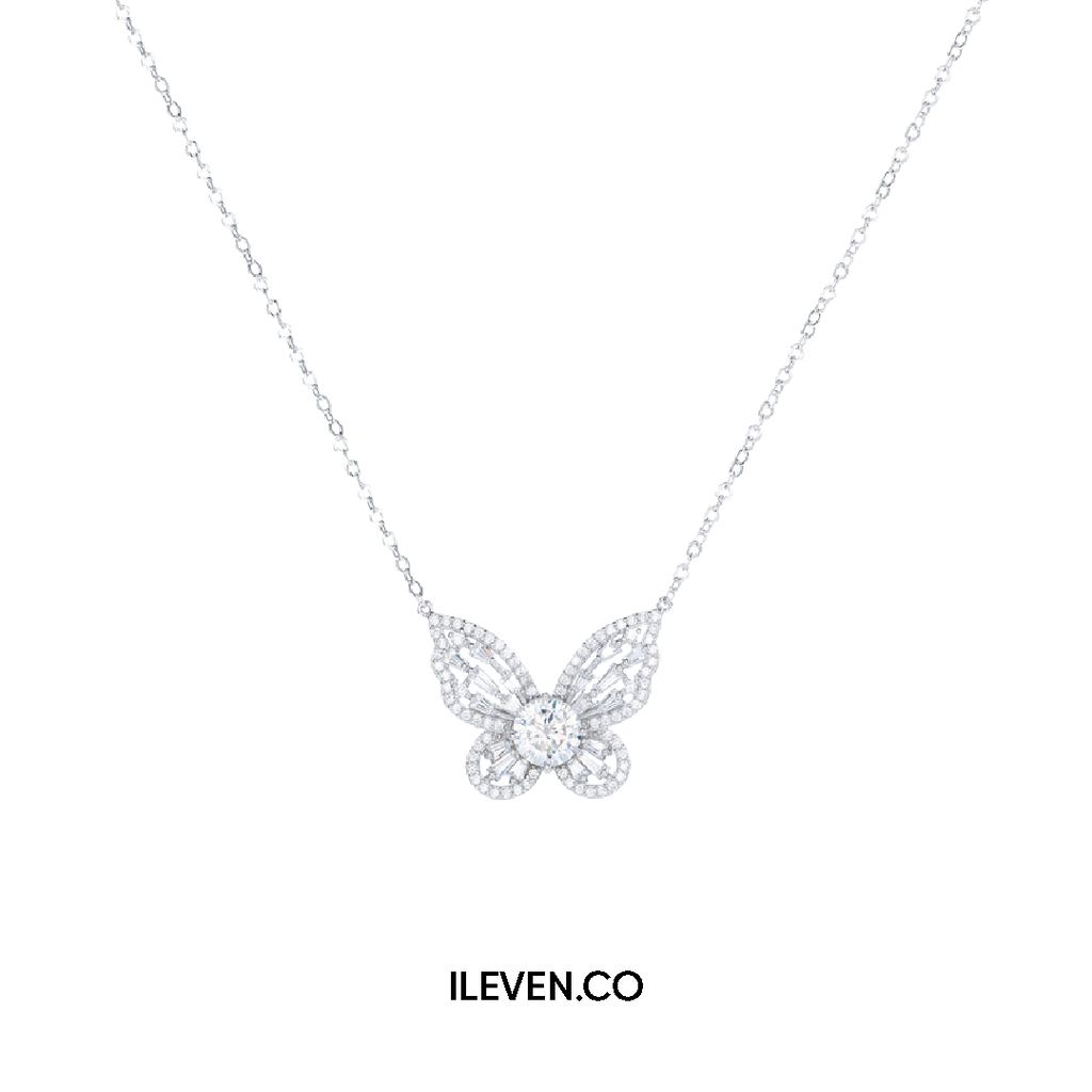CELESTIA BUTTERFLY NECKLACE –  CRAFTED IN STERLING SILVER WITH TRIPLESHIELD™