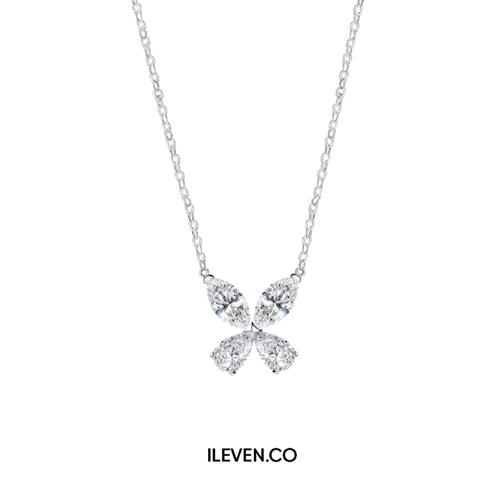 RADIANT BUTTERFLY NECKLACE –  CRAFTED IN STERLING SILVER WITH TRIPLESHIELD™