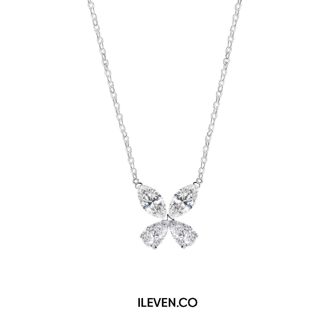 RADIANT BUTTERFLY NECKLACE –  CRAFTED IN STERLING SILVER WITH TRIPLESHIELD™