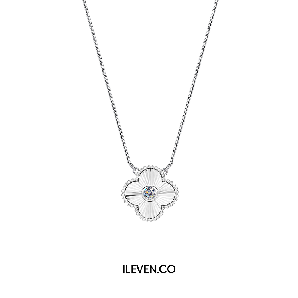 PETAL GRACE NECKLACE – CRAFTED IN STERLING SILVER WITH TRIPLESHIELD™