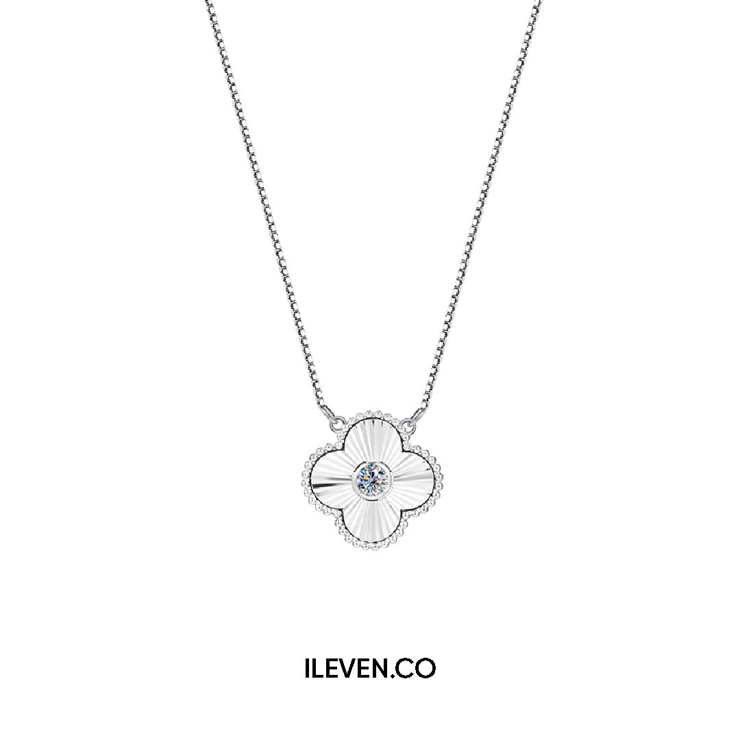 PETAL GRACE NECKLACE – CRAFTED IN STERLING SILVER WITH TRIPLESHIELD™