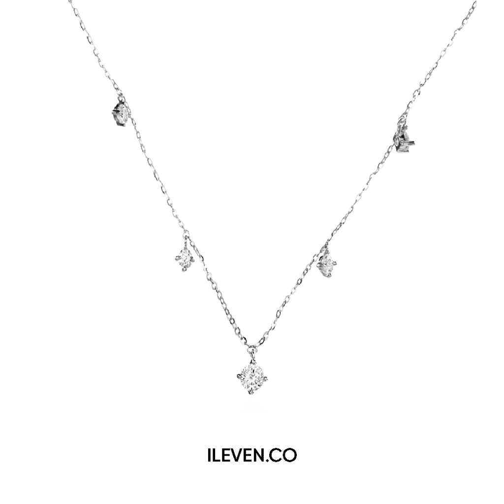 STARLIGHT DROP NECKLACE –  CRAFTED IN STERLING SILVER WITH TRIPLESHIELD™