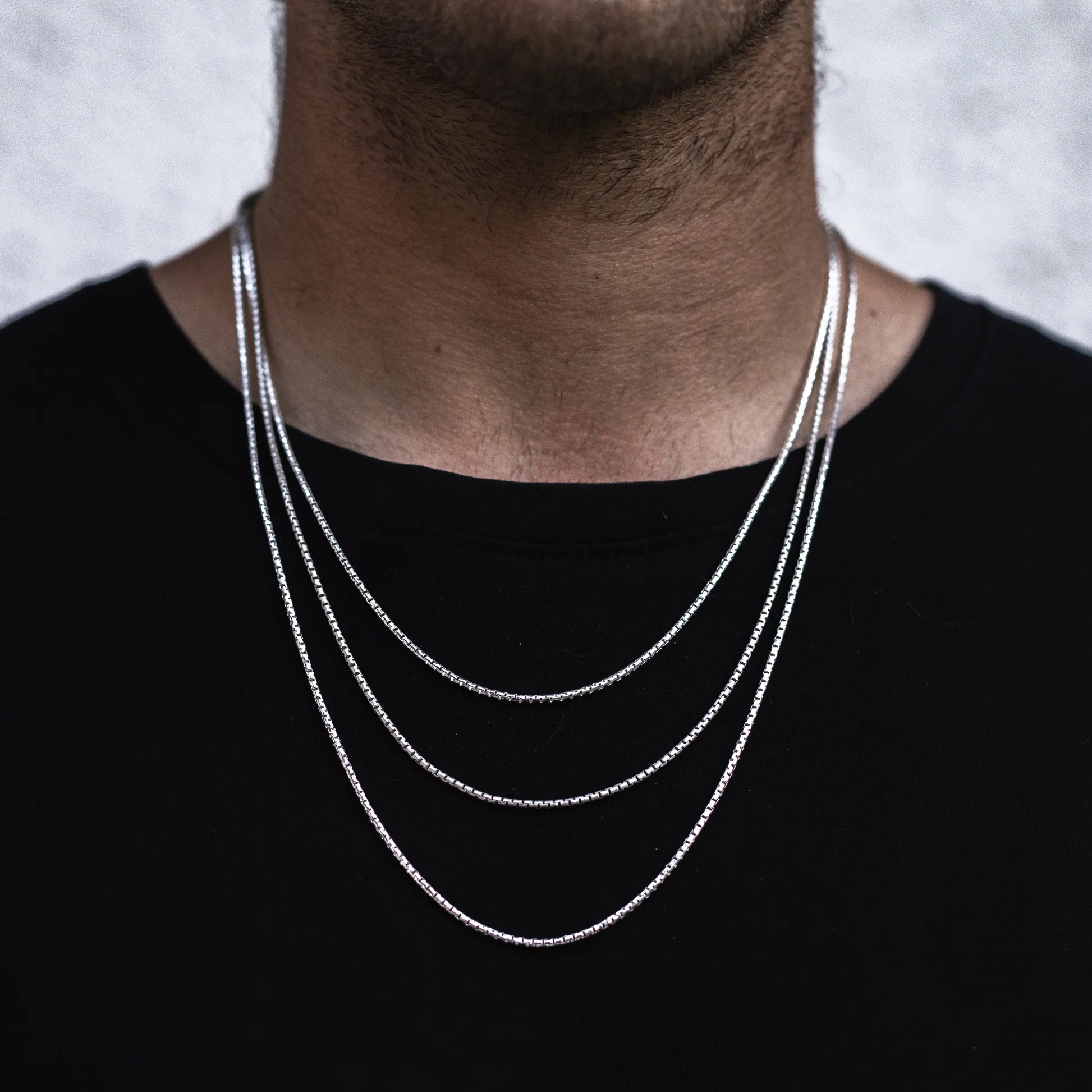 CLASSIC BOX CHAIN – CRAFTED IN STERLING SILVER