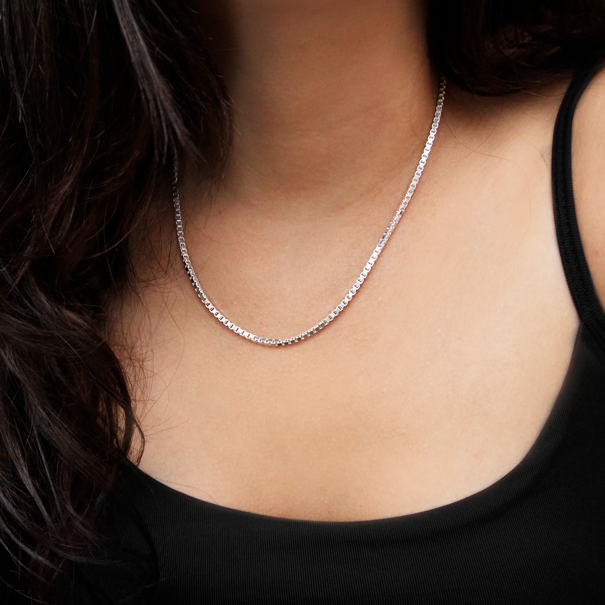CLASSIC BOX CHAIN – CRAFTED IN STERLING SILVER