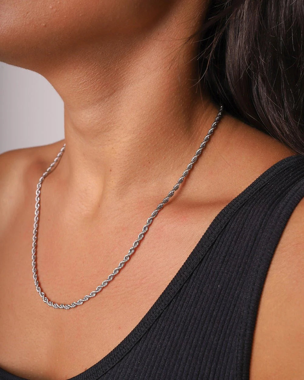 ROPE CHAIN 3.3MM – CRAFTED IN STERLING SILVER