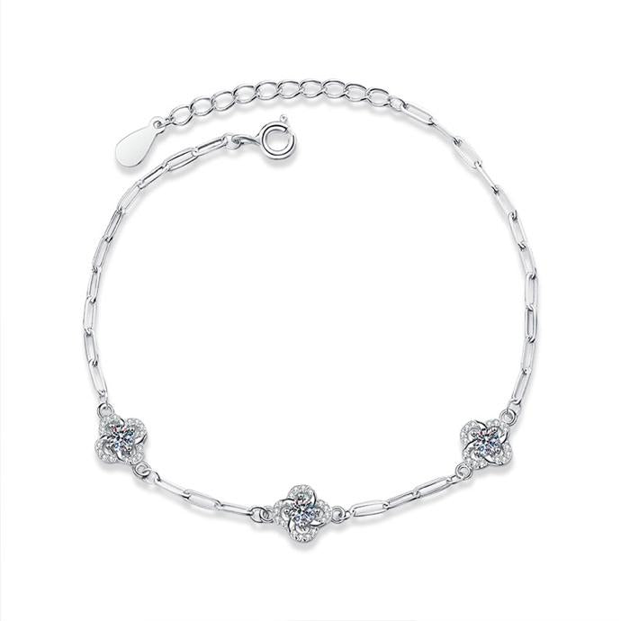 TRIPLE LUCK CHAIN BRACELET – CRAFTED IN STERLING SILVER WITH TRIPLESHIELD™